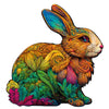 Animal Jigsaw Puzzle > Wooden Jigsaw Puzzle > Jigsaw Puzzle A5 Lucky Rabbit - Jigsaw Puzzle