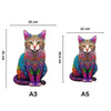 Animal Jigsaw Puzzle > Wooden Jigsaw Puzzle > Jigsaw Puzzle Cat - Jigsaw Puzzle