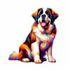 Animal Jigsaw Puzzle > Wooden Jigsaw Puzzle > Jigsaw Puzzle A4 Saint Bernard Dog - Jigsaw Puzzle