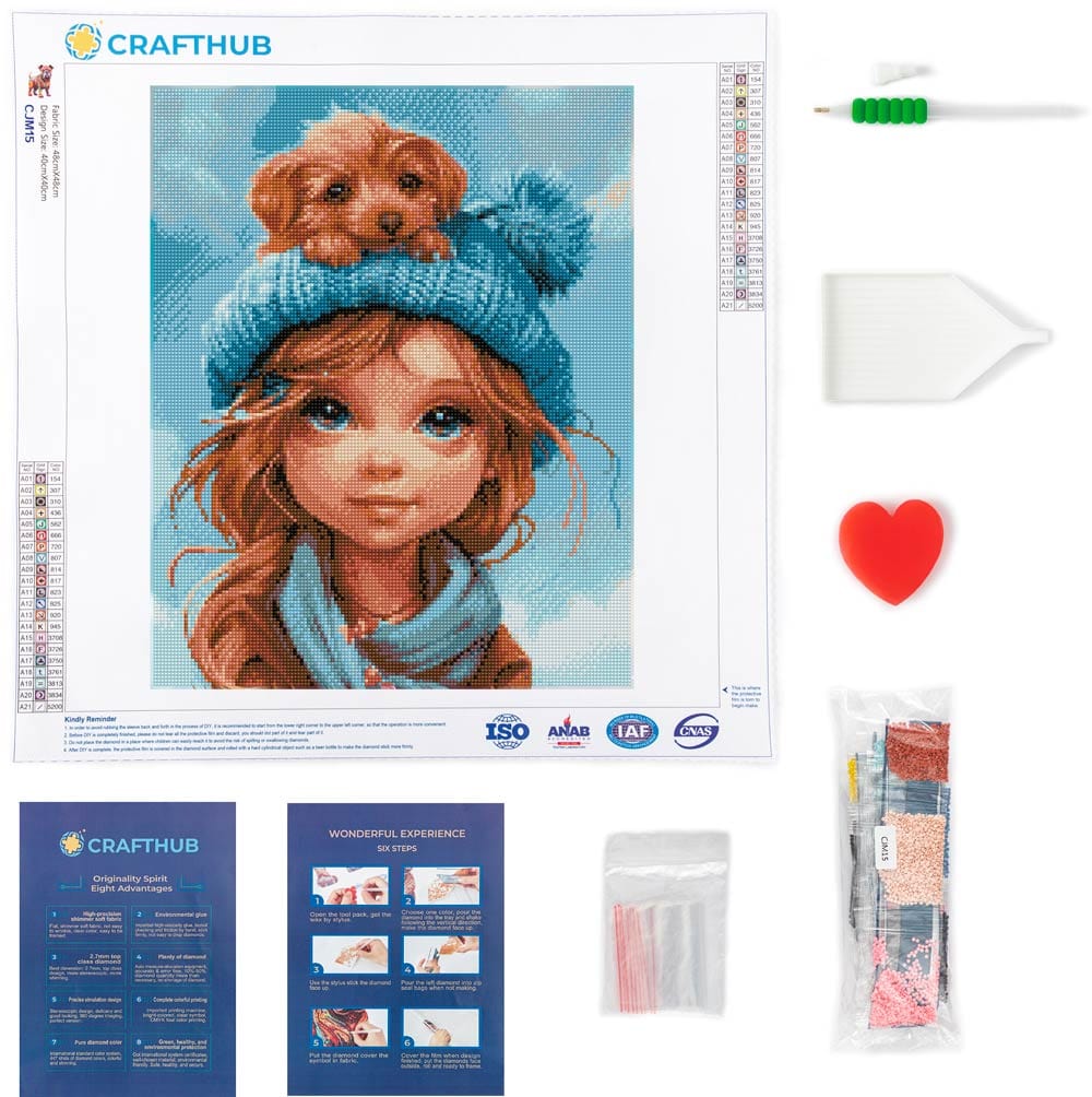 Adorable Friendship - Diamond Painting Kit