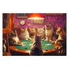 Animal Jigsaw Puzzle > Wooden Jigsaw Puzzle > Jigsaw Puzzle Cat Playing Poker - Jigsaw Puzzle