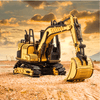 3D Puzzle Excavator Crane 3D Puzzle Excavator Engineering Vehicle 3D Puzzle