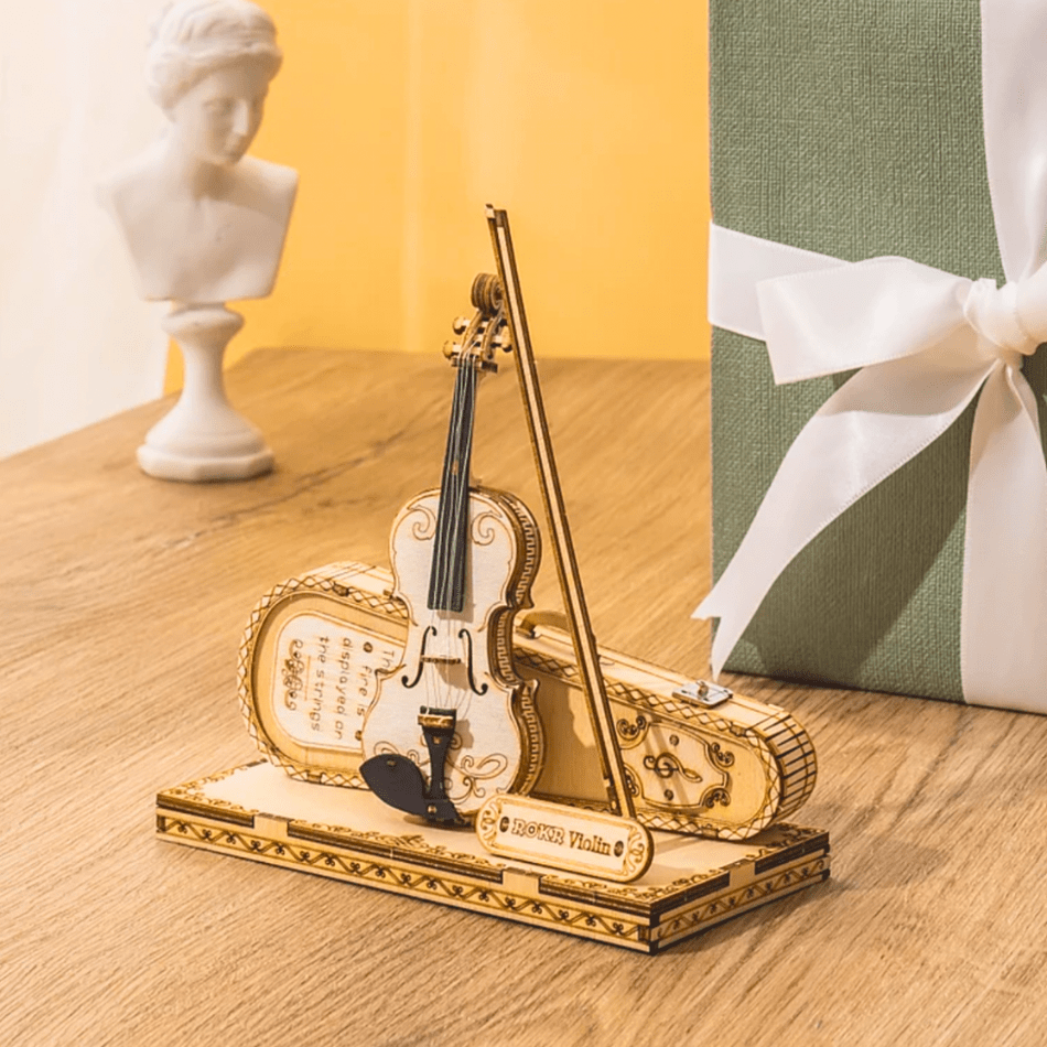 3D Puzzle Violin Capriccio 3D Wooden Puzzle Violin Capriccio Model 3D Puzzle