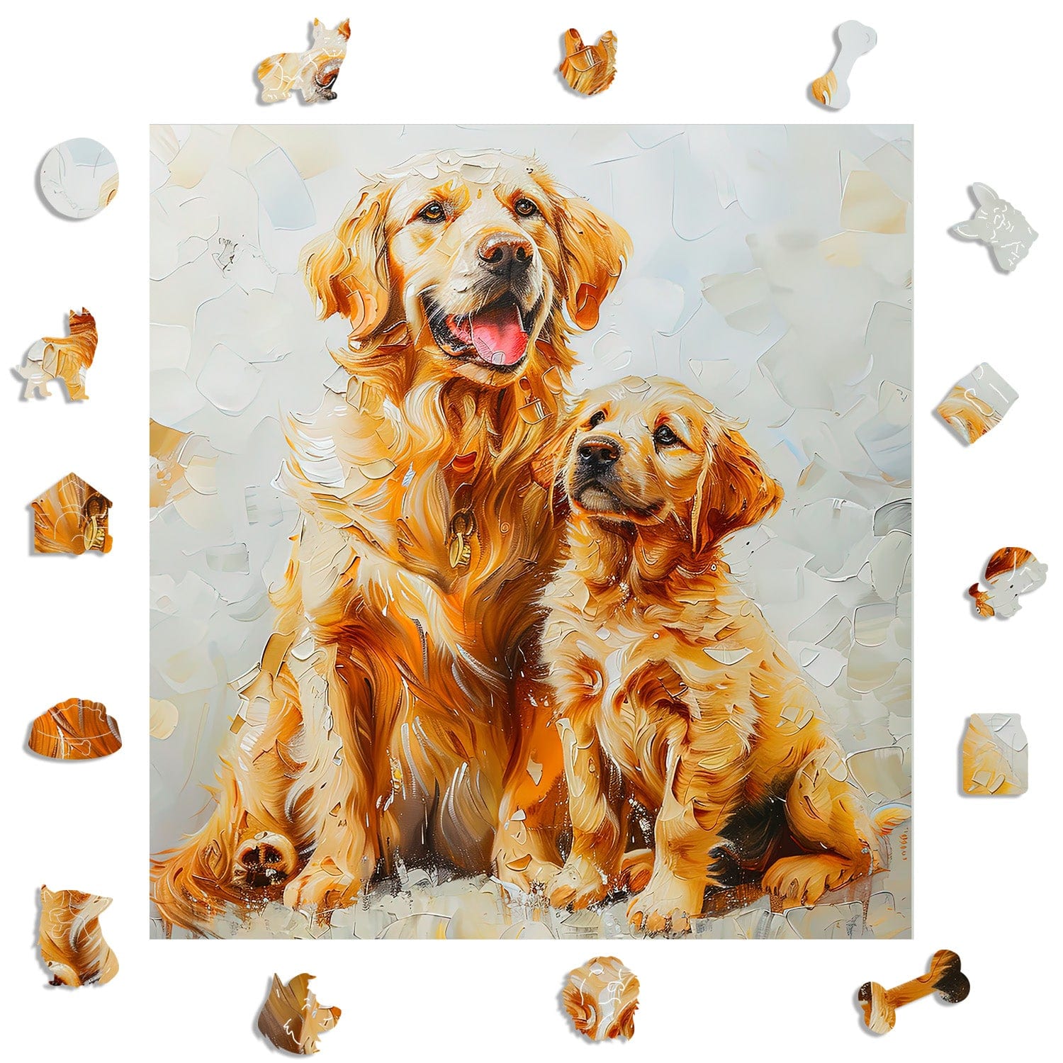 Animal Jigsaw Puzzle > Wooden Jigsaw Puzzle > Jigsaw Puzzle Perfect Pair - Jigsaw Puzzle