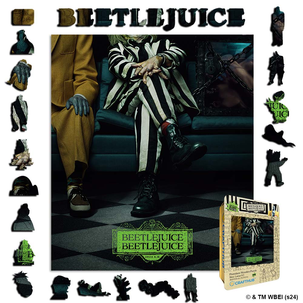 Beetlejuice - Träpussel