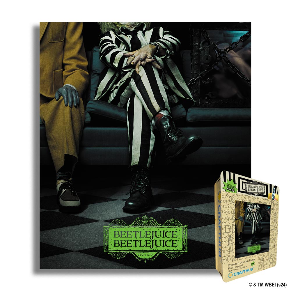 Beetlejuice - Träpussel