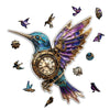 Animal Jigsaw Puzzle > Wooden Jigsaw Puzzle > Jigsaw Puzzle A5 Steampunk Hummingbird - Jigsaw Puzzle