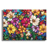 Animal Jigsaw Puzzle > Wooden Jigsaw Puzzle > Jigsaw Puzzle Stained Glass Flowers - Jigsaw Puzzle