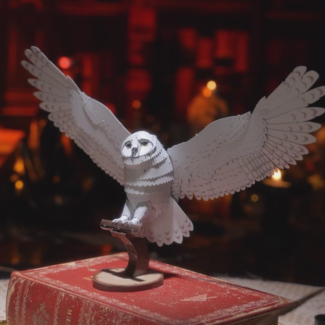 Hedwig - 3D metallpussel