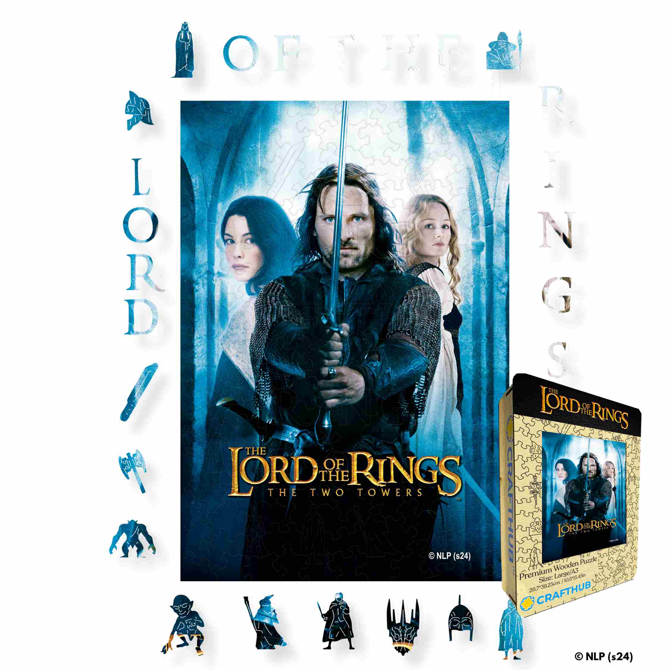 Animal Jigsaw Puzzle > Wooden Jigsaw Puzzle > Jigsaw Puzzle Guardians of the Ring - Wooden Jigsaw Puzzle